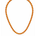 NECKLACE RIVIERA ORANGE APEROL 6MM CUBIC ZIRCONIA