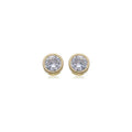 BRINCOS DE ZIRCÃO CÚBICO 6mm