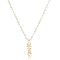 NECKLACE PEARLS FISH