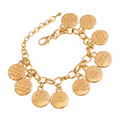 BRACELET THE 10 COMMANDMENTS CHARMS (in Portuguese)