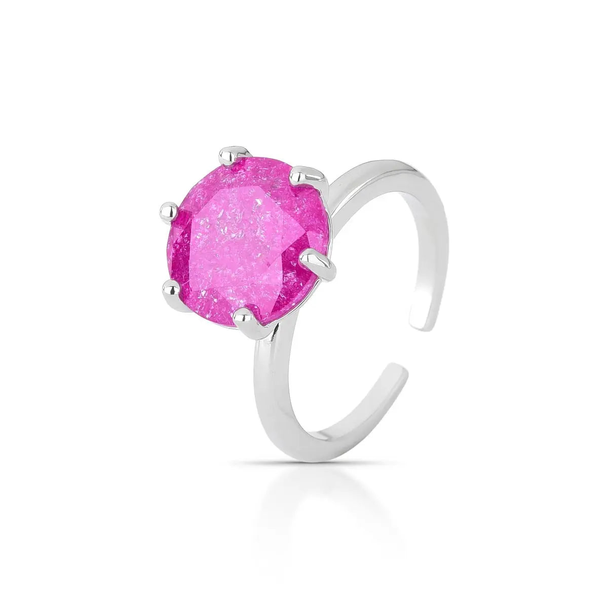 RING FUSION CANDY COLOR CRYSTAL 11MM ADJUSTABLE