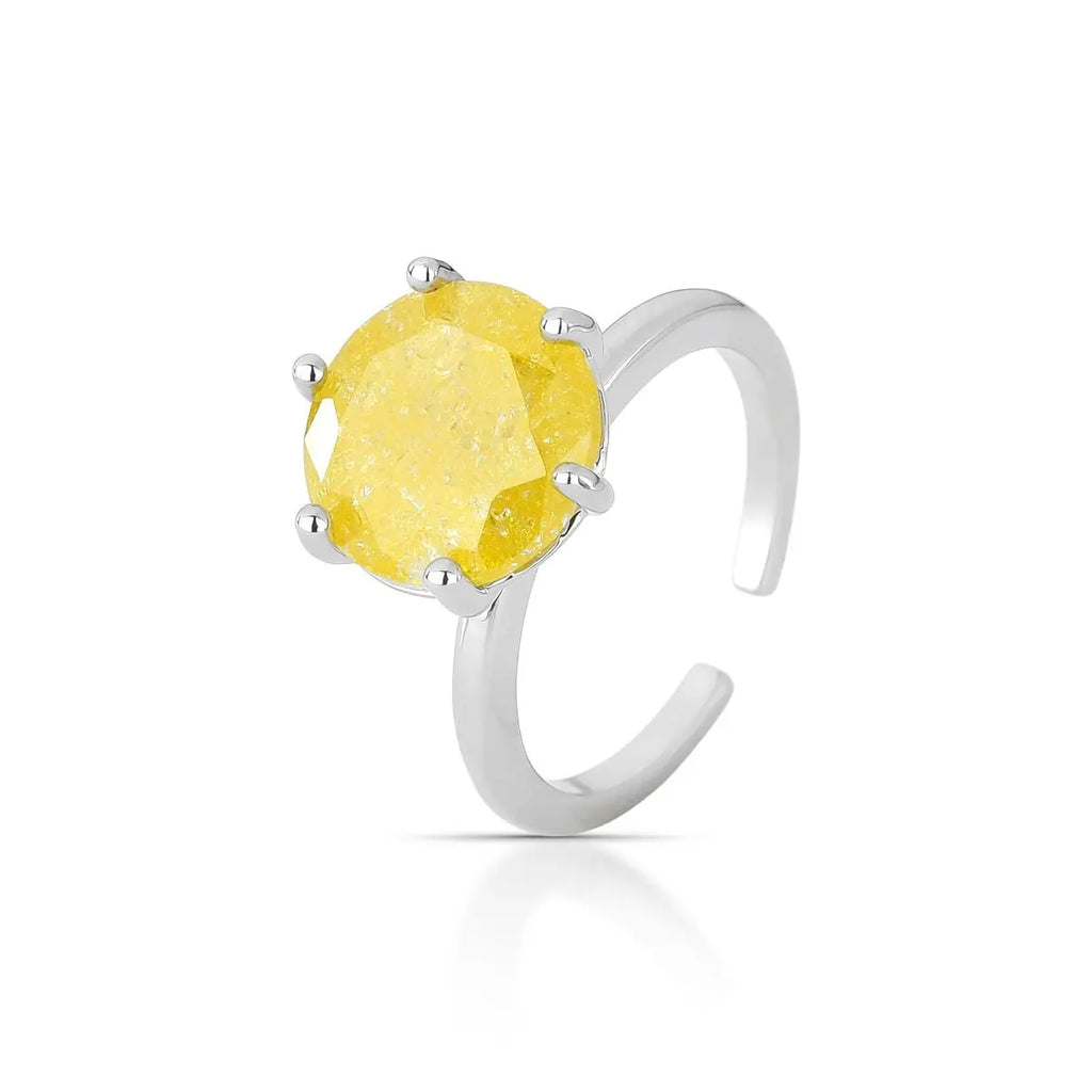 RING FUSION CANDY COLOR CRYSTAL 11MM ADJUSTABLE