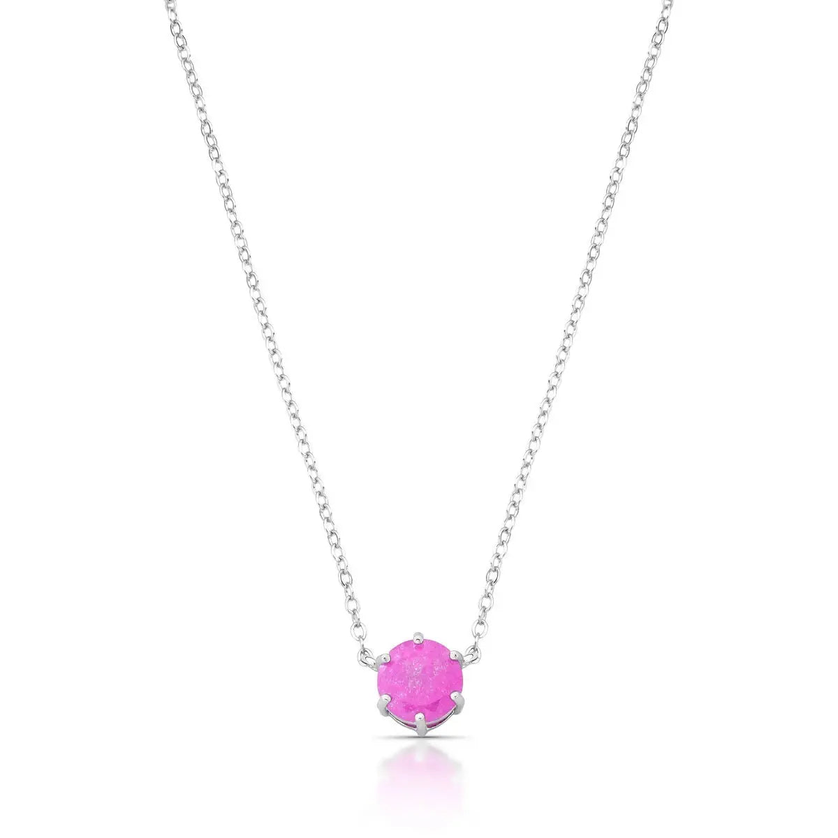 NECKLACE FUSION CANDY COLOR CRYSTAL 8mm