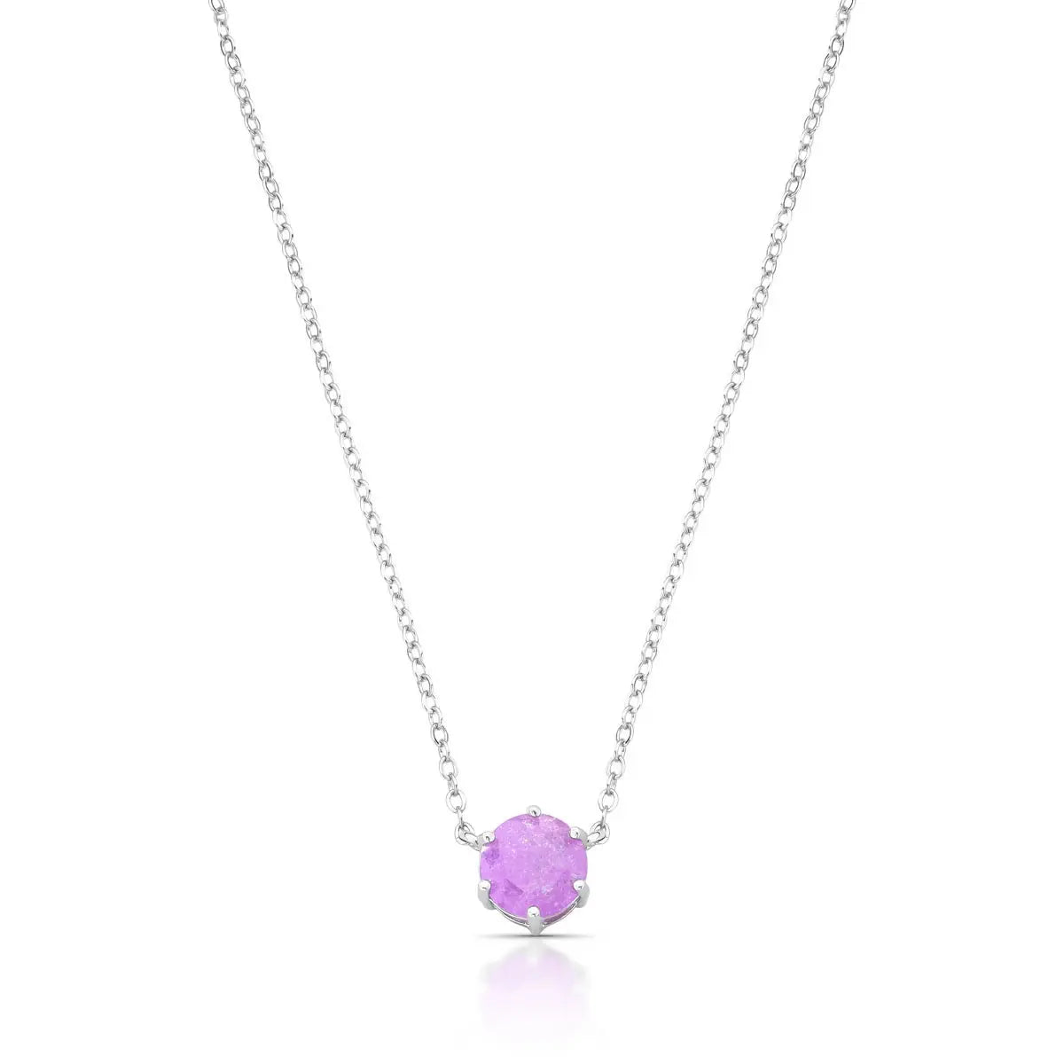 NECKLACE FUSION CANDY COLOR CRYSTAL 8mm