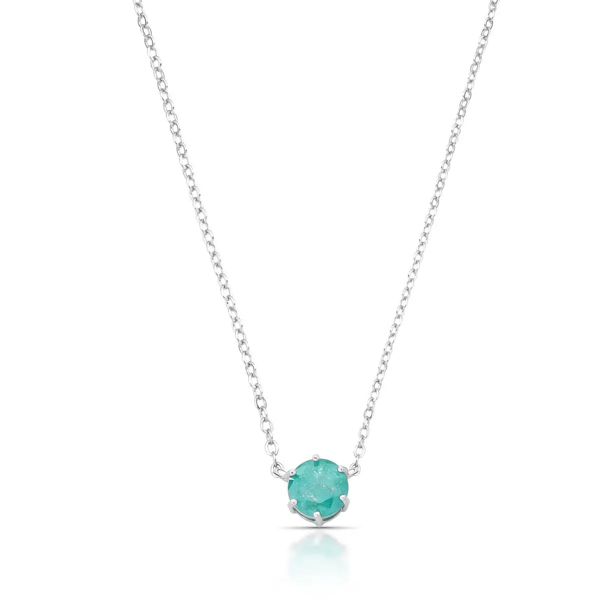 NECKLACE FUSION CANDY COLOR CRYSTAL 8mm