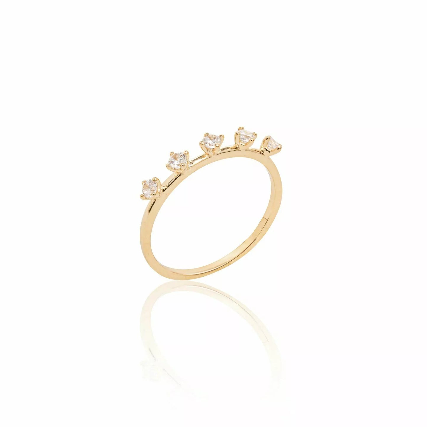 RING CROWN CUBIC ZIRCONIA