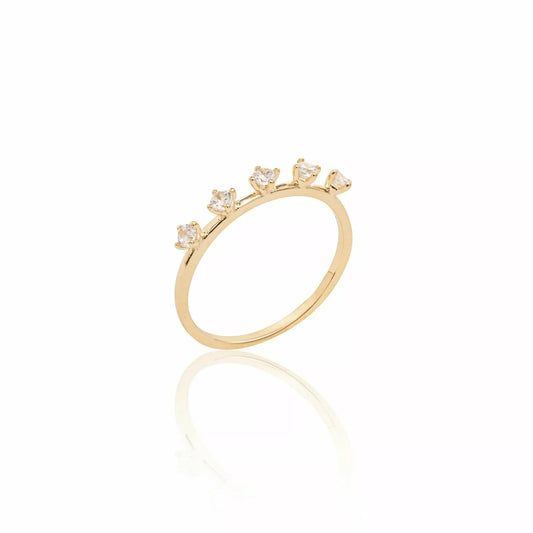RING CROWN CUBIC ZIRCONIA
