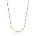 NECKLACE SPHERE 4MM 60CM LONG