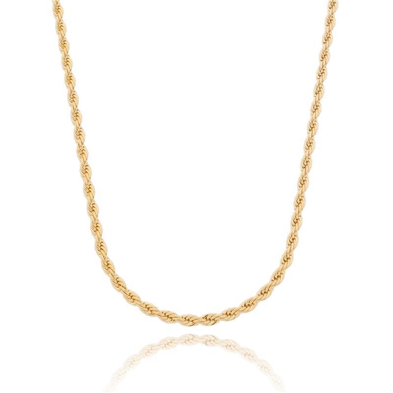 NECKLACE TWIST CHAIN 3MM
