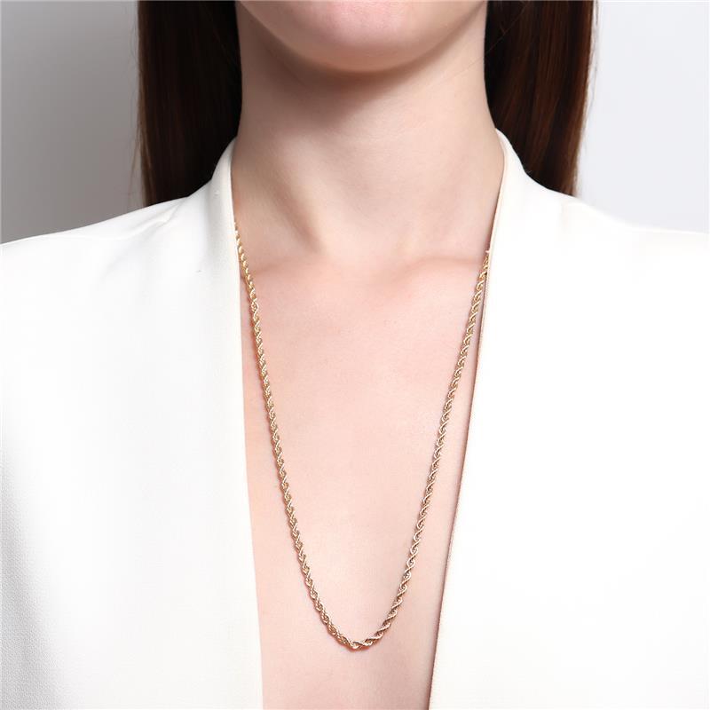 NECKLACE TWIST CHAIN 3MM