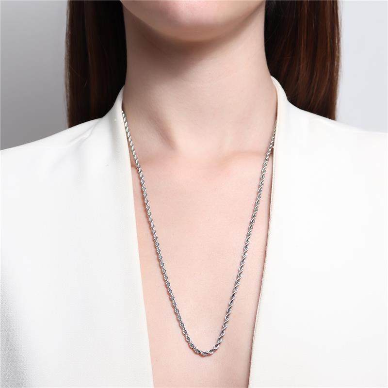NECKLACE TWIST CHAIN 3MM