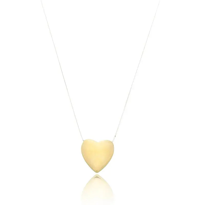 NECKLACE NYLON STRING HEART