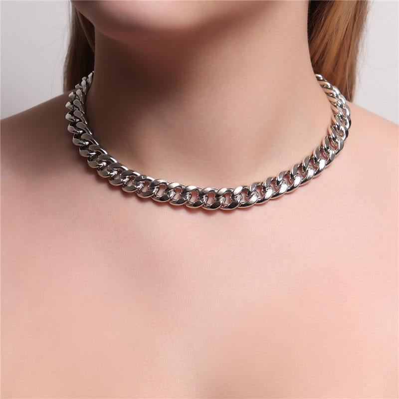 NECKLACE GRUMET CHAIN 10MM