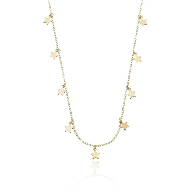 NECKLACE CHOKER STARS