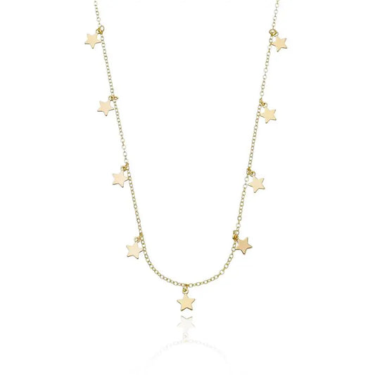 NECKLACE CHOKER STARS