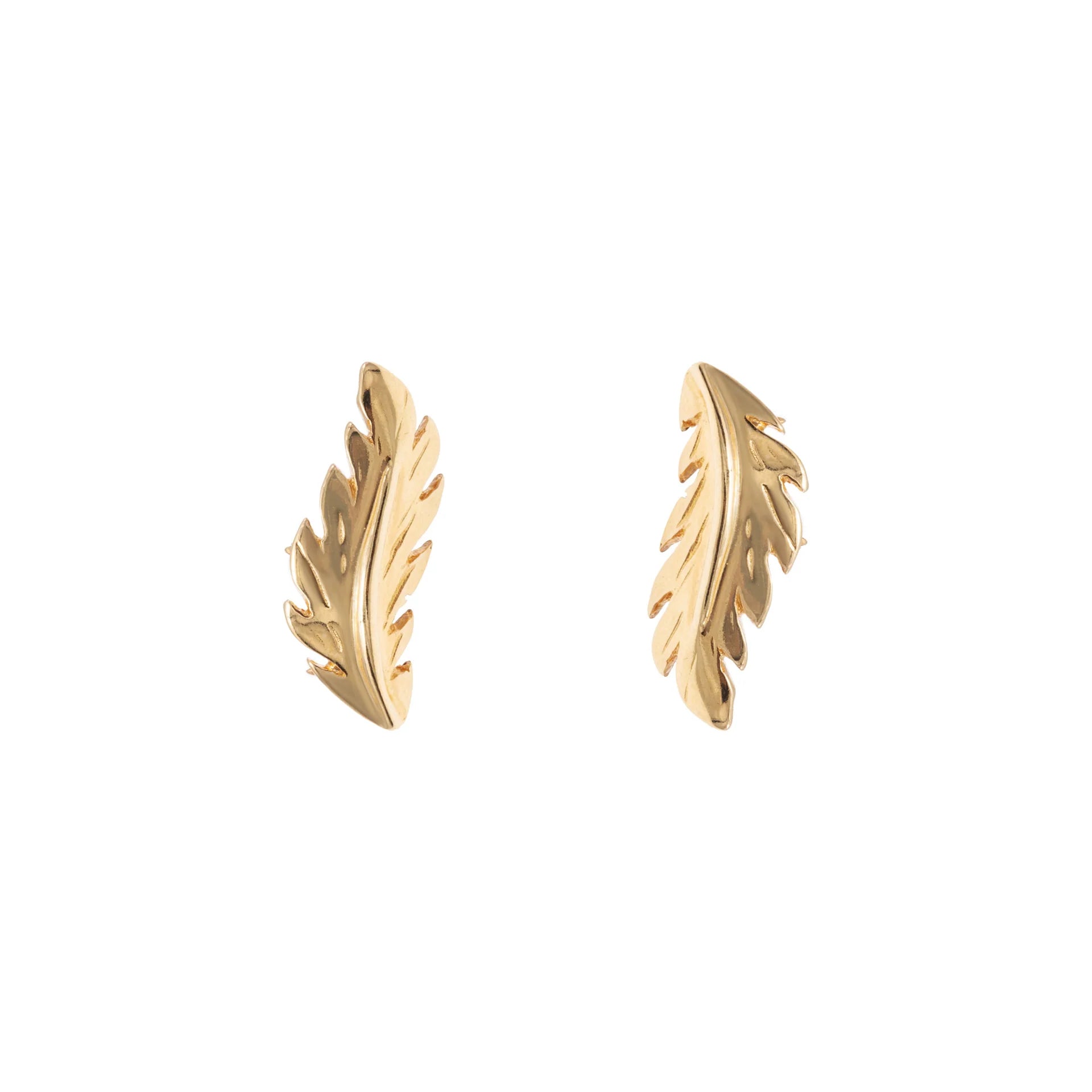 EARRINGS SOPHISTICATED LEAF BY MADENNA