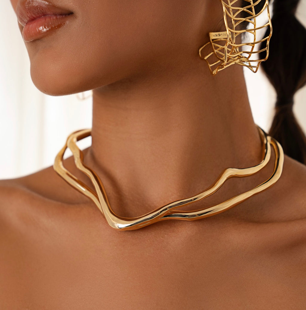 NECKLACE CHOKER WIRE ORGANIC BY MADENNA