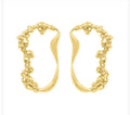 EARRINGS MAXI TEXTURE ORGANIC BY MADENNA