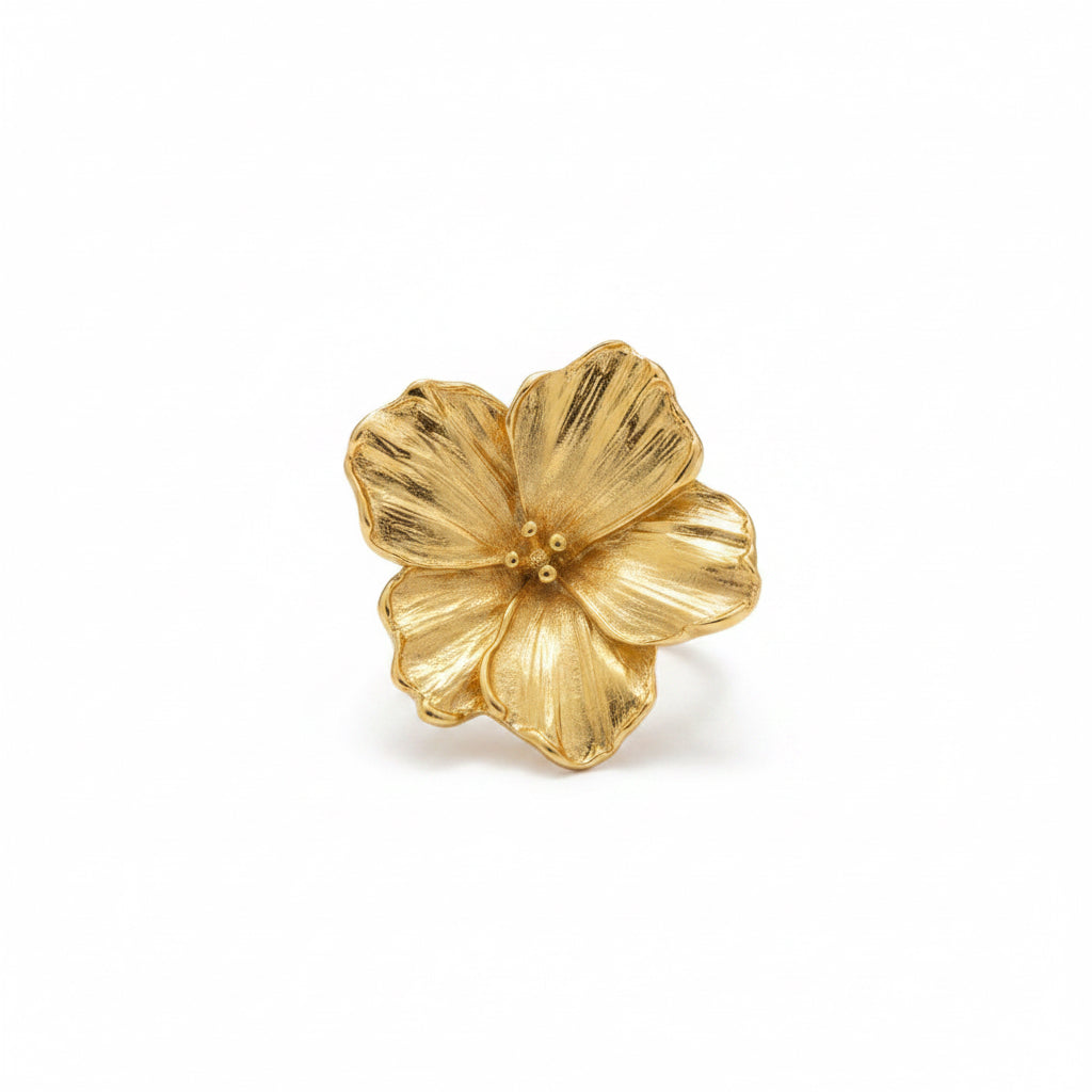 RING HIBISCUS FLOWER ADJUSTABLE BY MADENNA