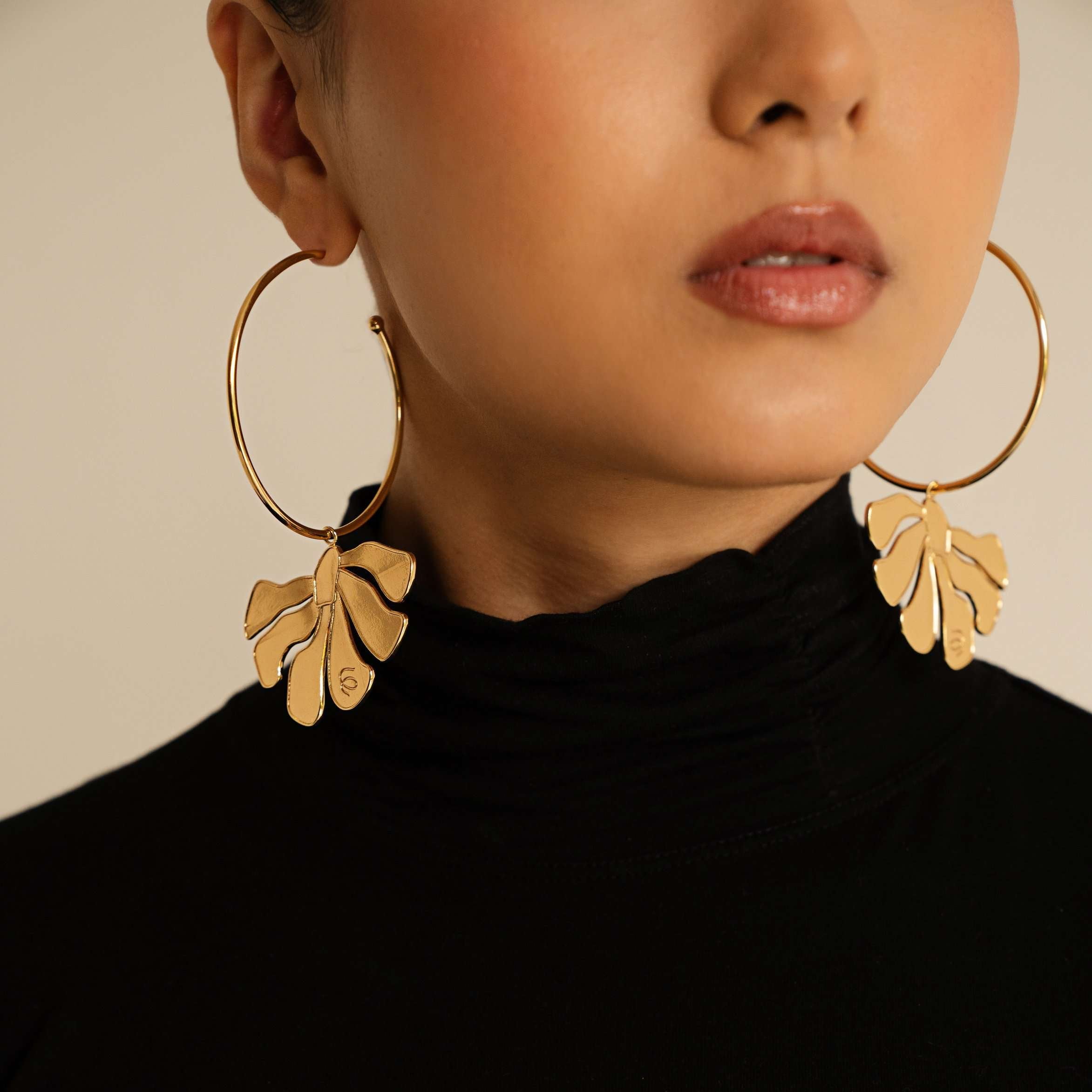 EARRING HOOPS FLORA BY MADENNA