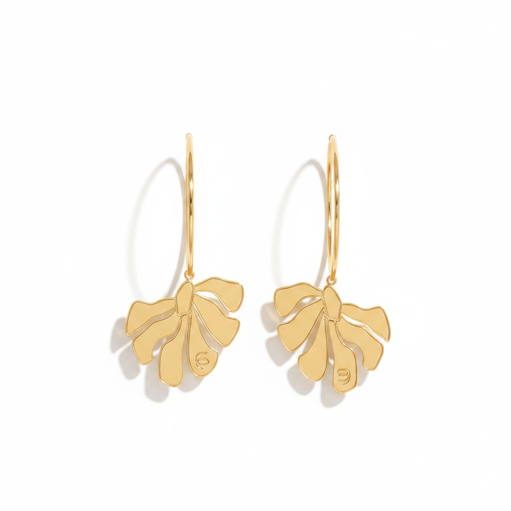 EARRING HOOPS FLORA BY MADENNA