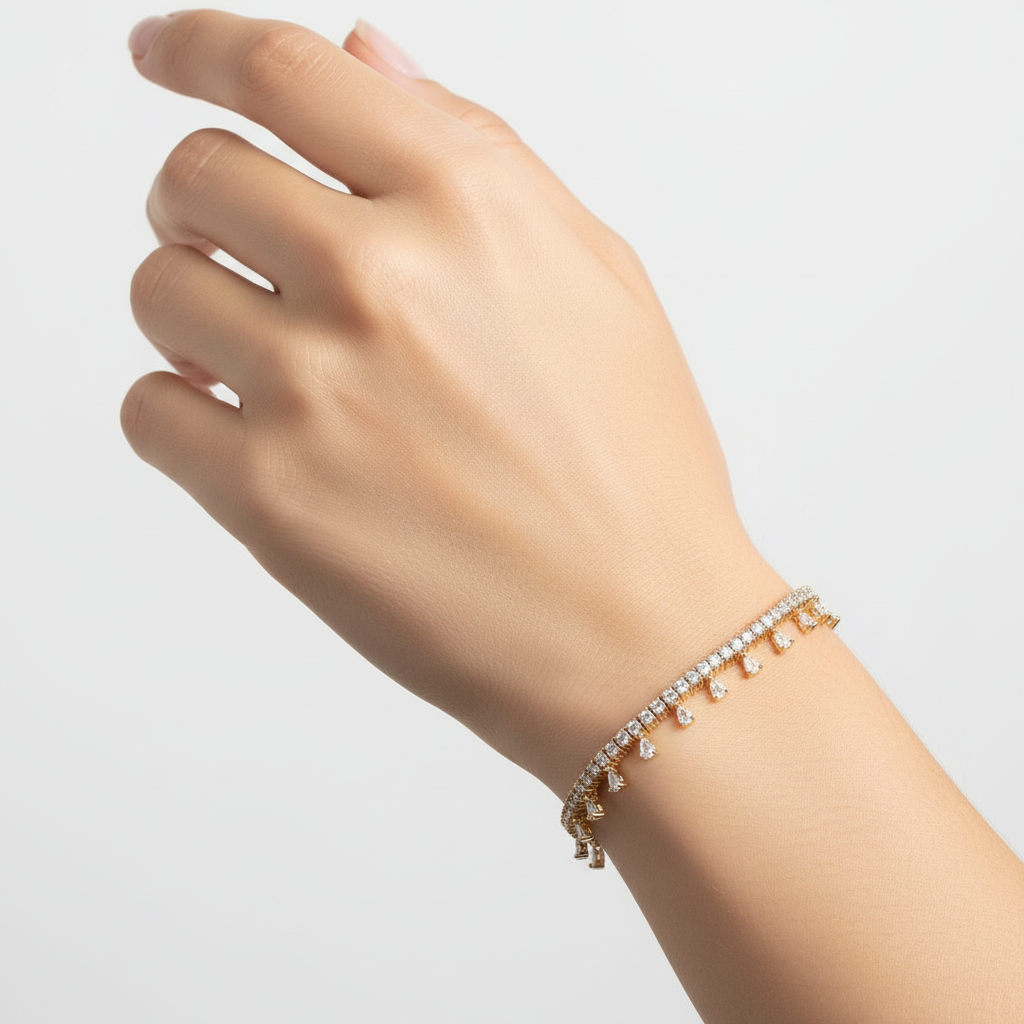 BRACELET FANCY RIVIERA CUBIC ZIRCONIA