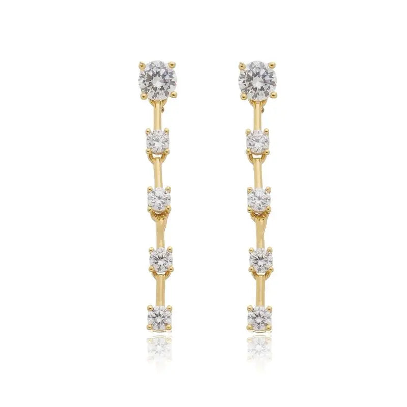 EARRINGS RIVIERA CUBIC ZIRCONIA