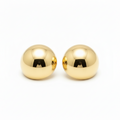 EARRINGS MAXI HALF SPHERE 25mm