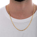 NECKLACE DIFFERENT FIGARO CHAIN 60CM FOR MEN