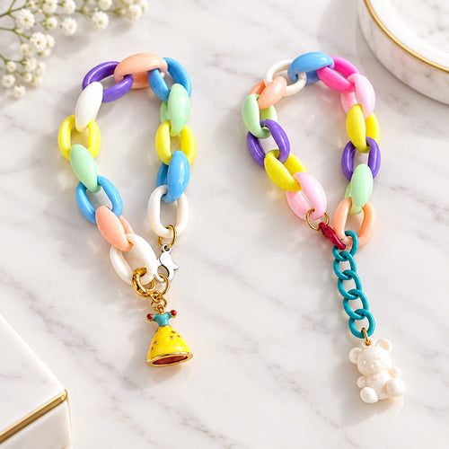 BRACELET COLORFUL CHAIN FOR KIDS