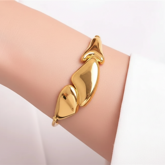 BRACELET BANGLE ORGANIC ELEMENTS