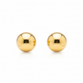 EARRINGS HALF SPHERE 15MM