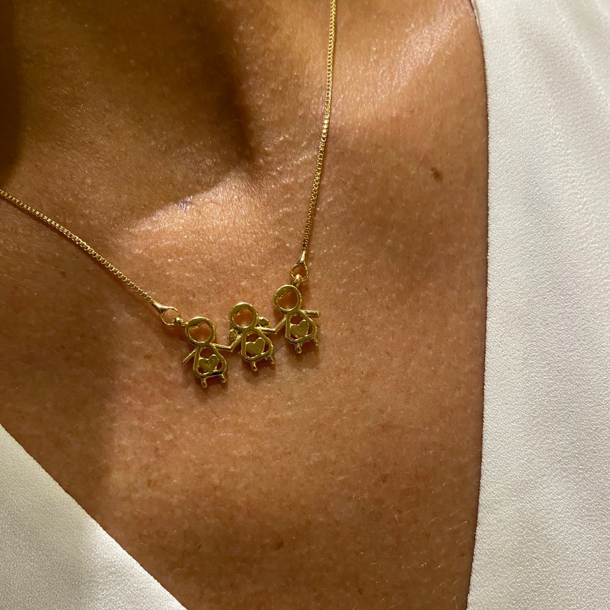 NECKLACE FAMILY LOVE 3 CHILDREN