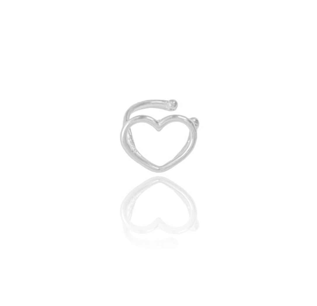 EARCUFF HEART SHAPED