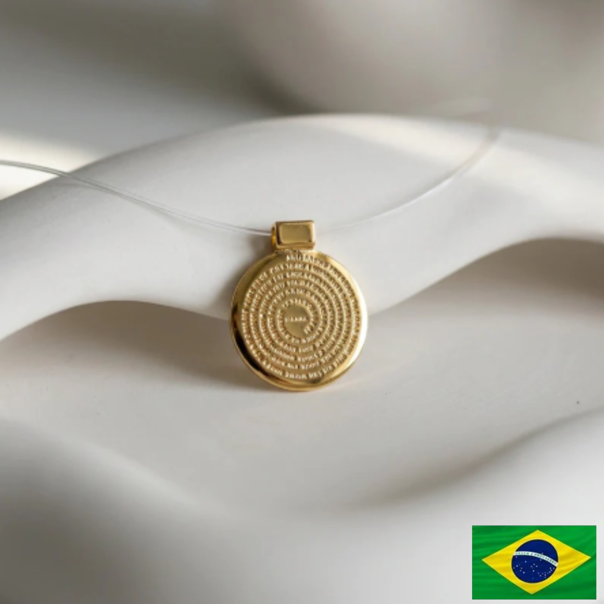 NECKLACE NYLON STRING THE LORD’S PRAYER (pai nosso)