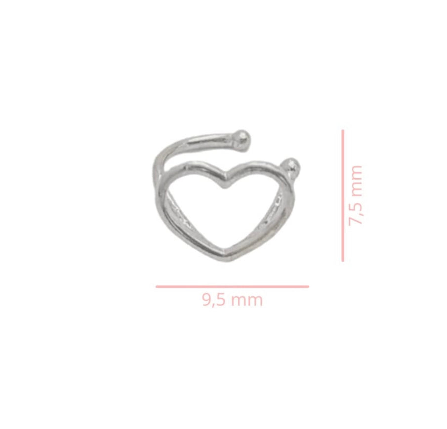 EARCUFF HEART SHAPED