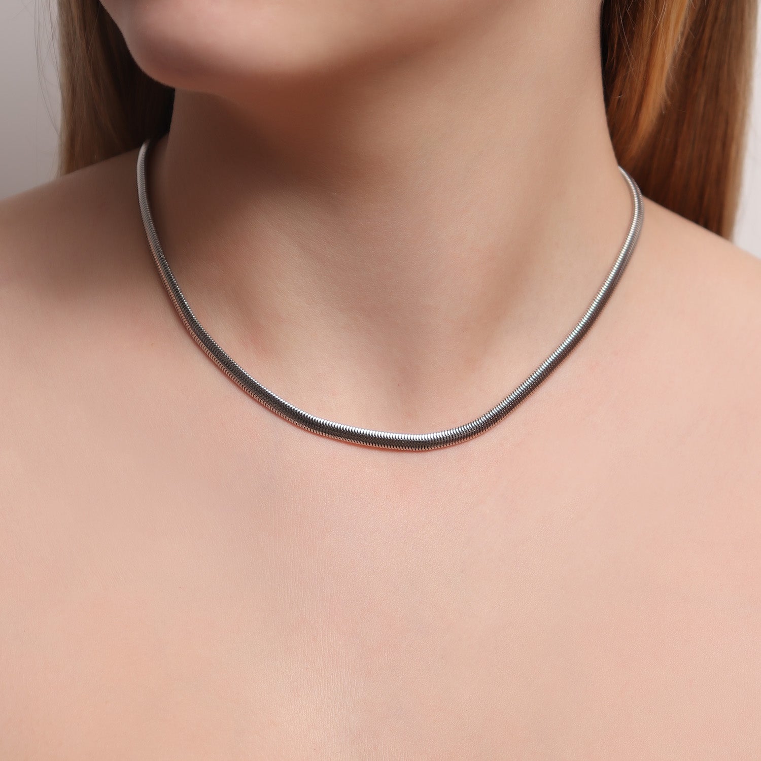 NECKLACE SNAKE MEDIUM WIDTH