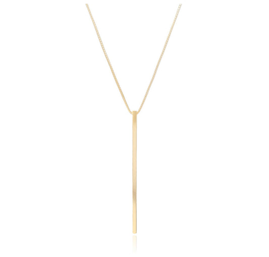 NECKLACE VERTICAL BAR