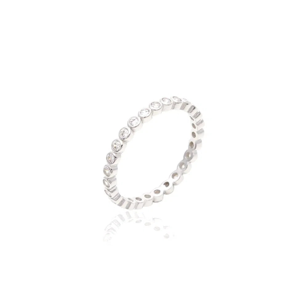 RING ETERNITY ZIRCONIA BAND