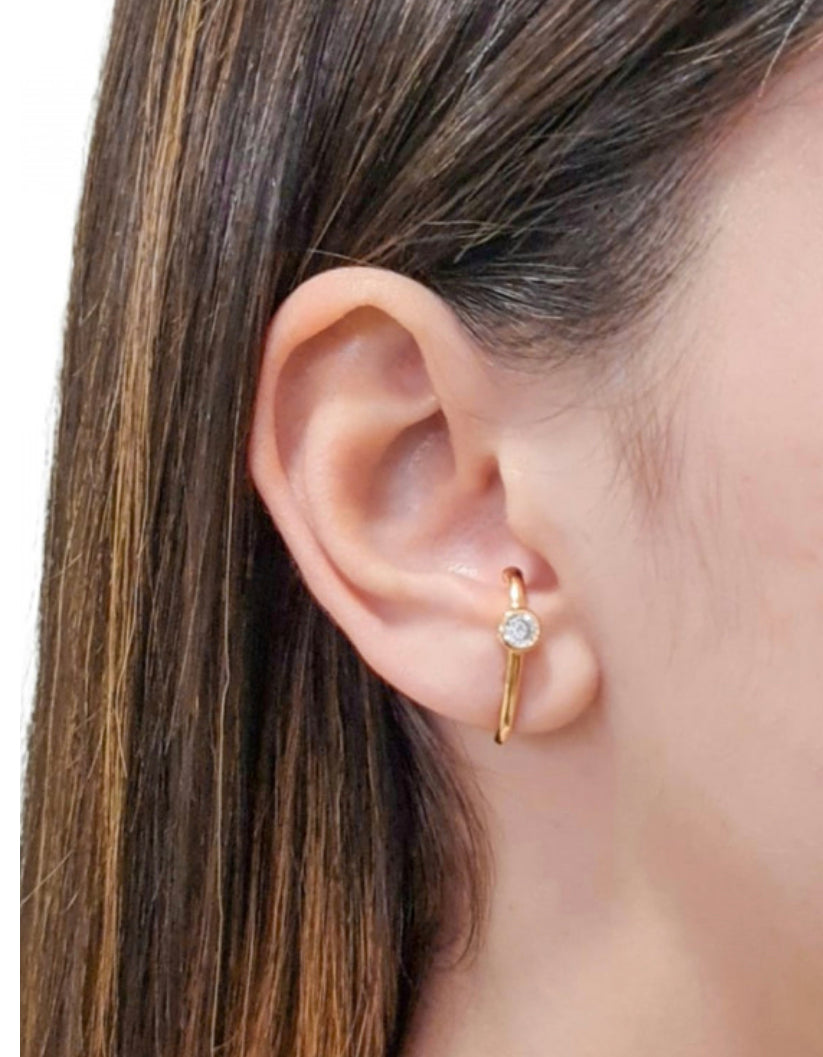 EARRING LINE WITH CRYSTAL