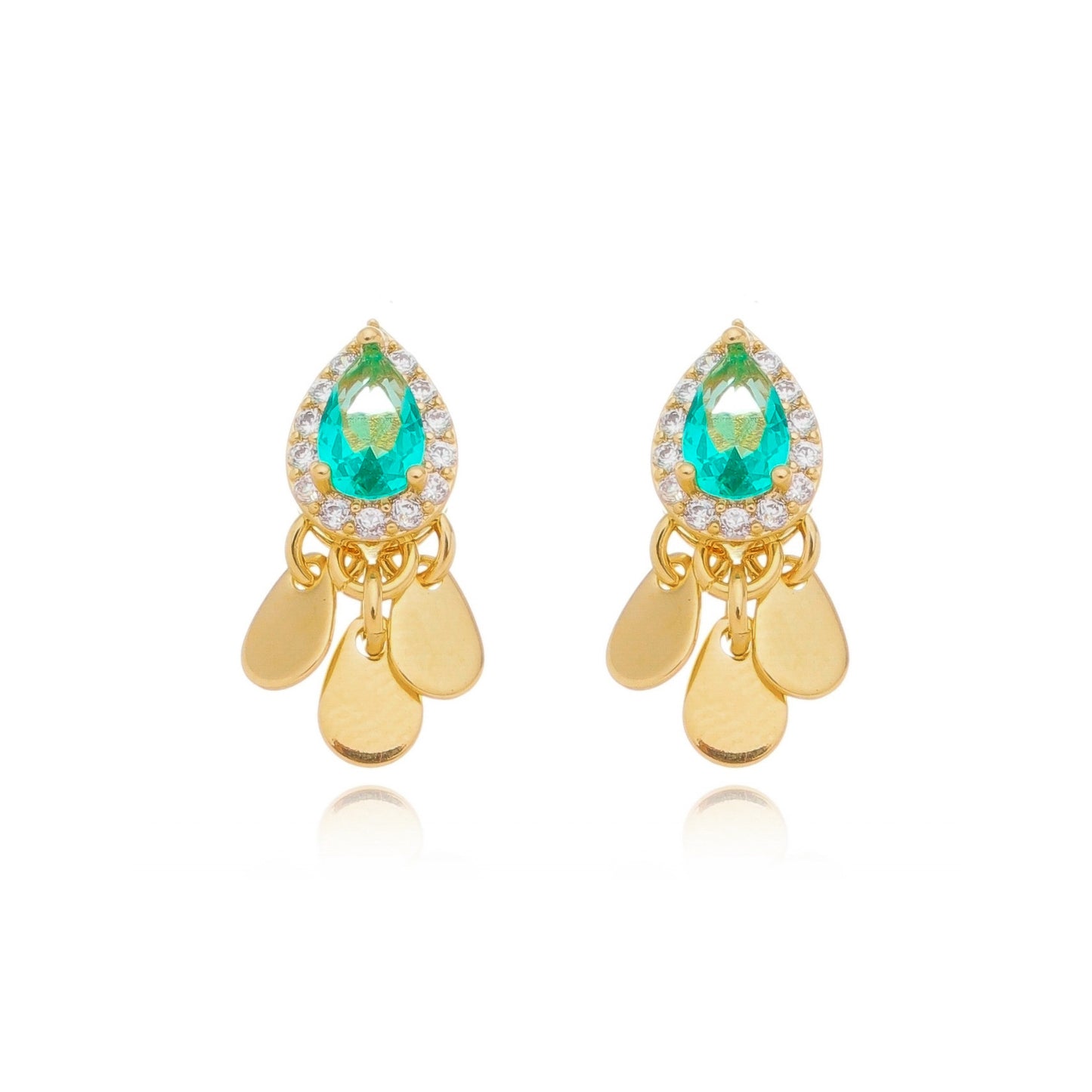 EARRING CRYSTAL TEAR DROP