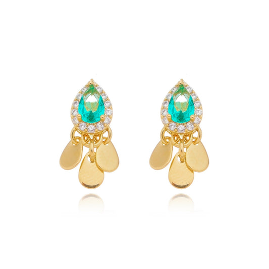 EARRING CRYSTAL TEAR DROP