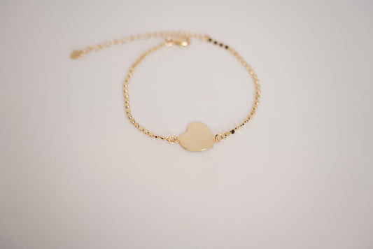 BRACELET FLAT HEART