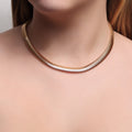 NECKLACE SNAKE LARGE WIDTH