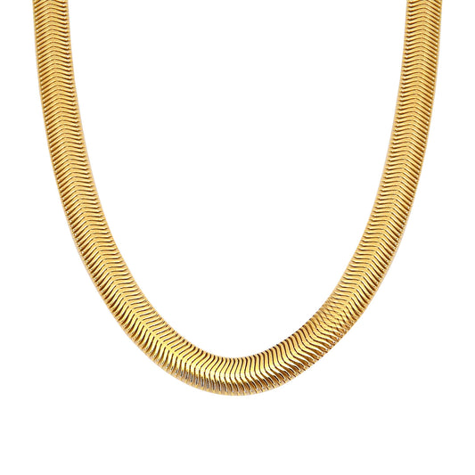 NECKLACE SNAKE LARGE WIDTH