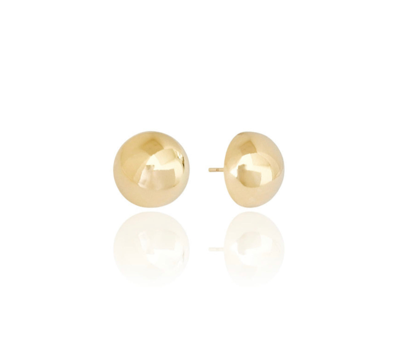 EARRING HALF SPHERE