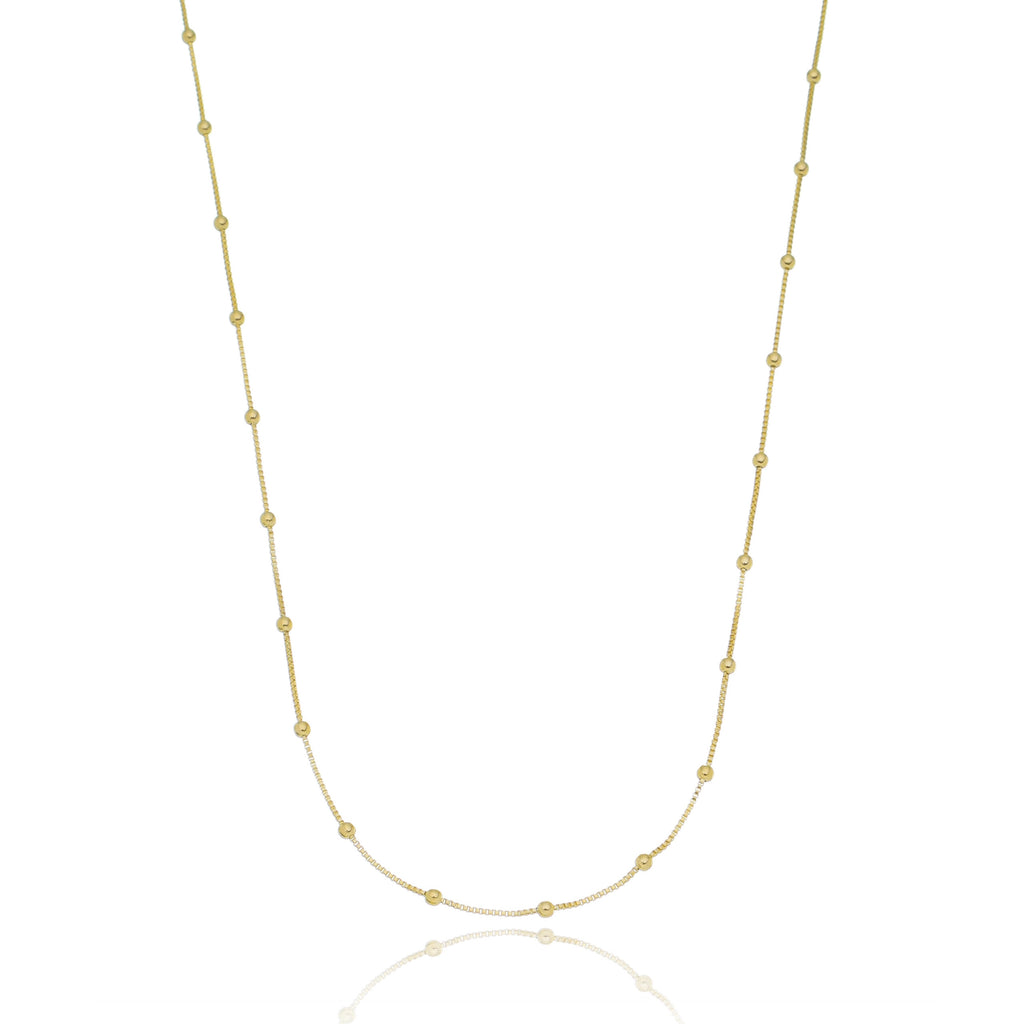 NECKLACE MINI SPHERES 1.20M LONG