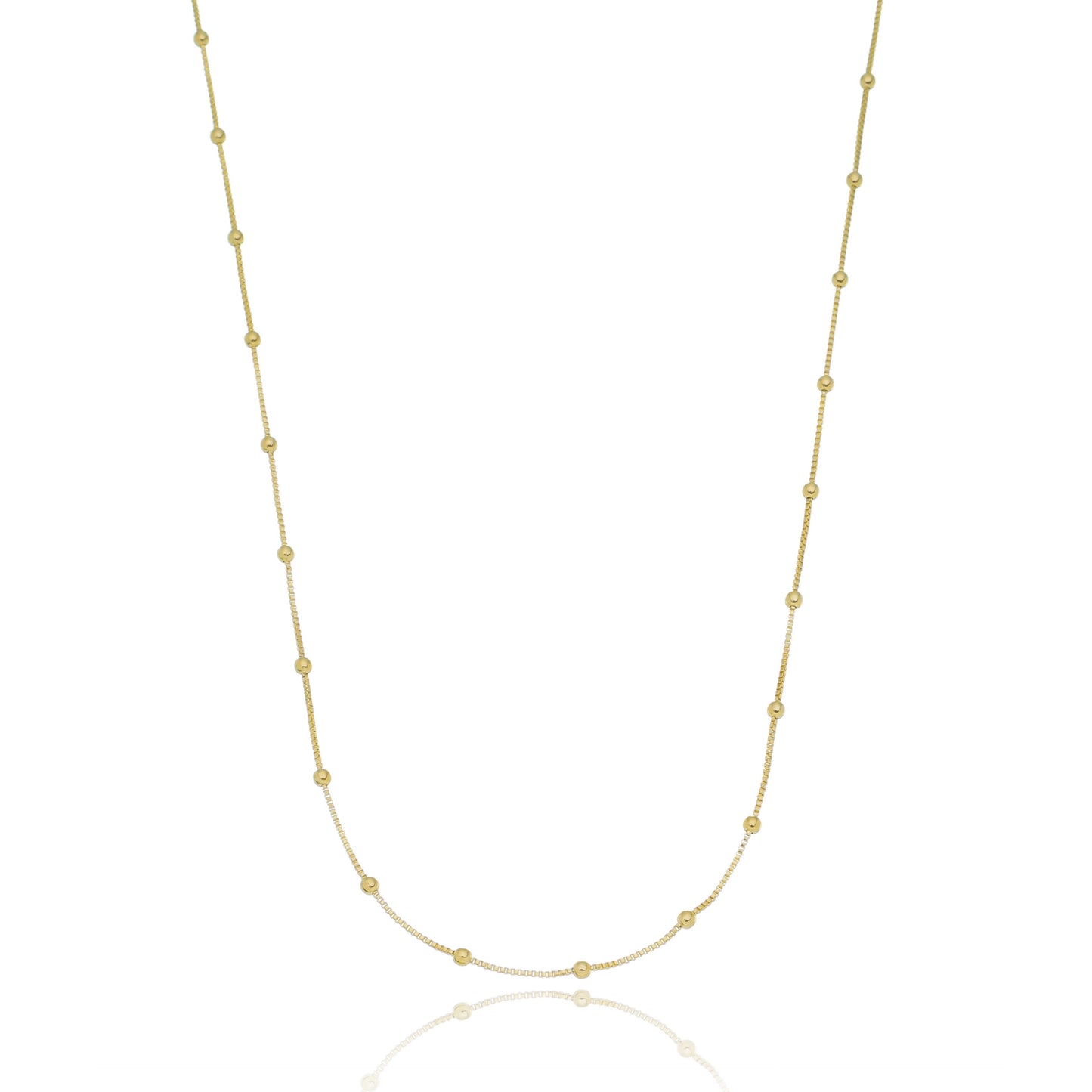 NECKLACE MINI SPHERES 1.20M LONG